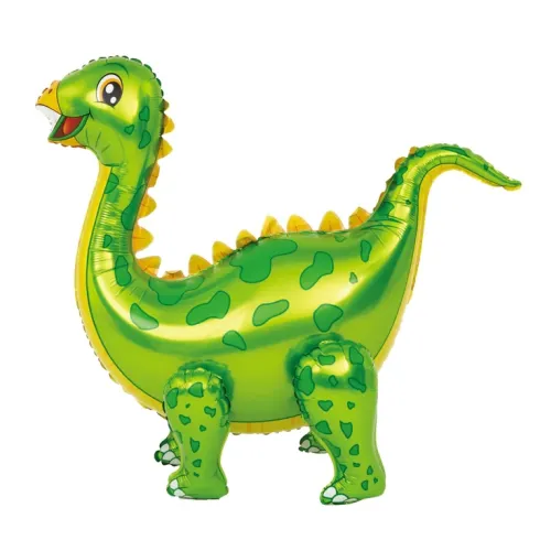 Balón Dinosaurus zelený 92x58 cm