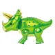 Balón Triceratops zelený 91x55cm