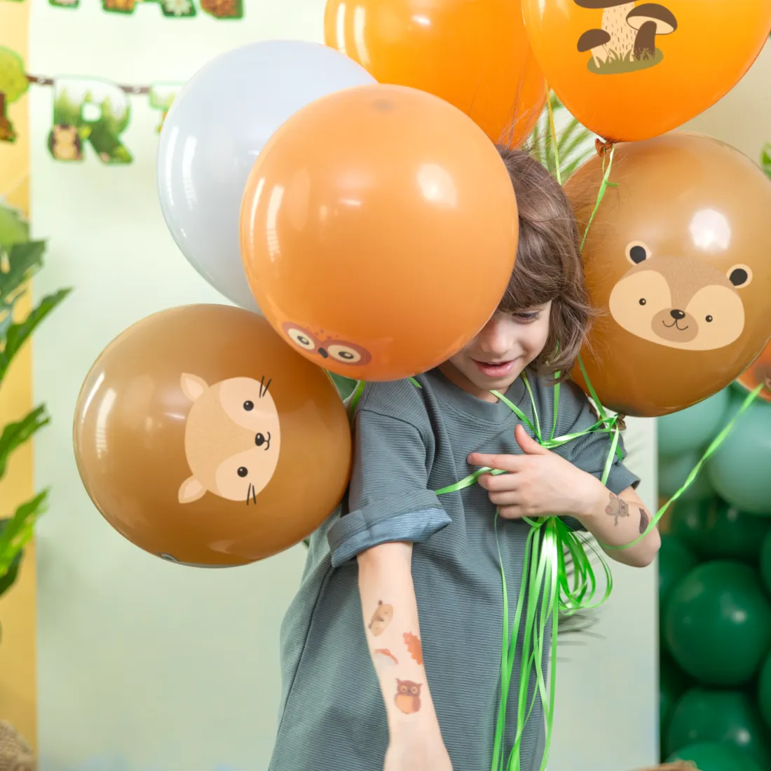 Lufik Erdő állatkái 30 cm, 8 db