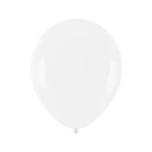 Balóny - biele 10 ks