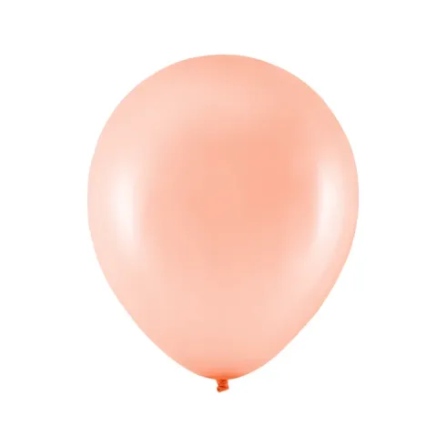 Balóny metalické ružové zlato - 20 ks