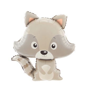 Folijski balon Rakun 64 x 85 cm