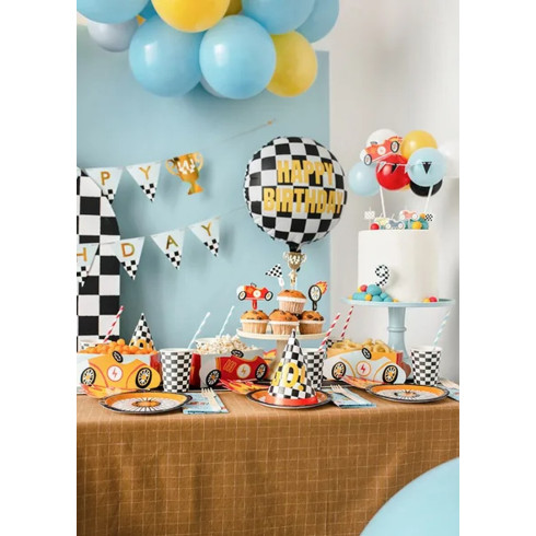Girlanda HAPPY BIRTHDAY - Futbalový pohár 300 cm