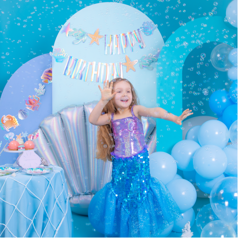Happy Birthday Ocean girland 240 x 17 cm Happy Birthday Ocean girland 240 x 17 cm