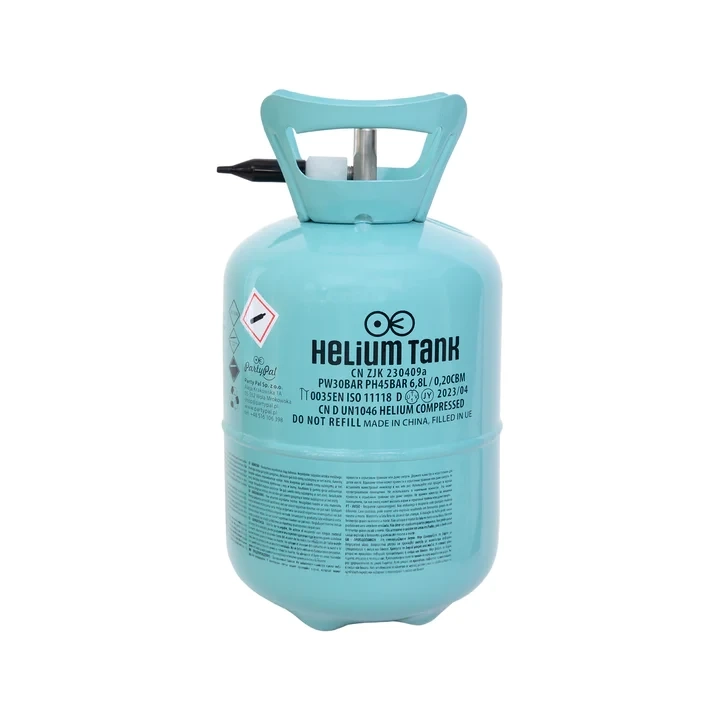 Heliu pentru baloane 6,8 L – pentru aprox. 30 de baloane