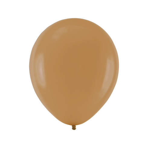 Barna pasztell lufik 30 cm, 100 db készlet Barna pasztell lufik 30 cm, 100 db készlet