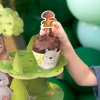 Erdei állatos muffinpapírok, 6 darabos készlet