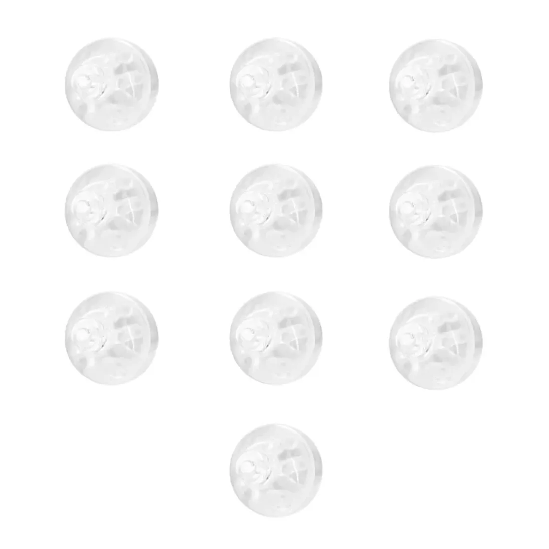 Fehér LED diódák lufikhoz, 10 db