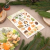 Tatuaje temporare cu animale de pădure, set 20 bucăți