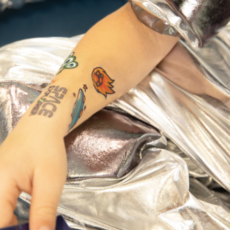 Odstranljive tetovaže Vesolje, 19 kosov