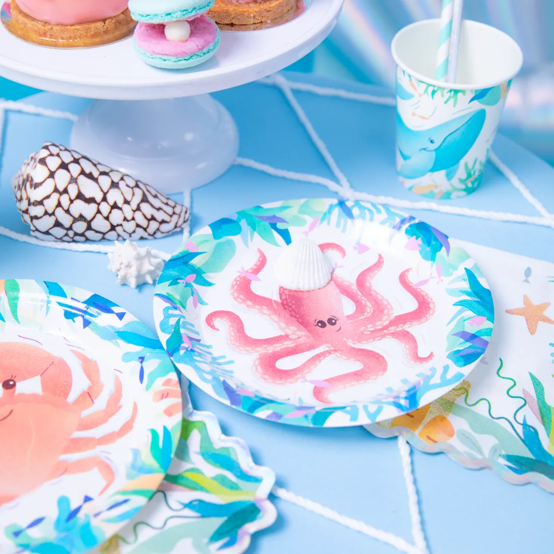 Papírtányérok Óceán, 6 db