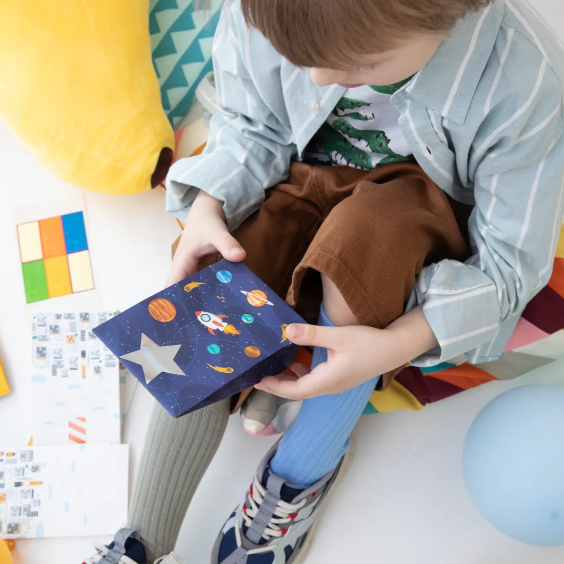 Punguțe de hârtie pentru dulciuri, 6 buc.