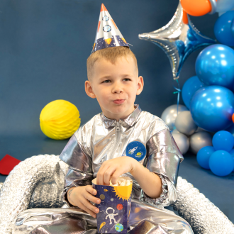 Party klobučki Vesolje, 6 kosov