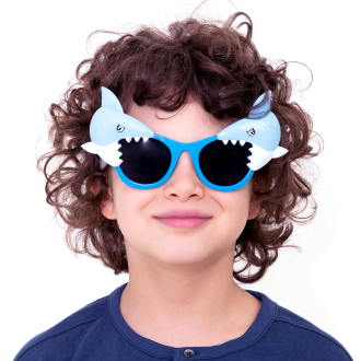 Zabavna očala Morski pes, 1 kos