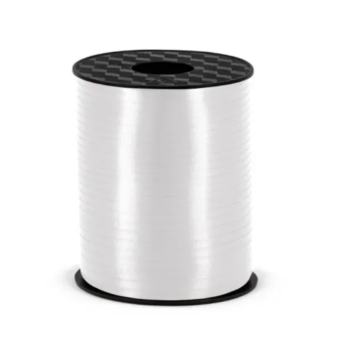 Panglică din plastic albă, 225 m