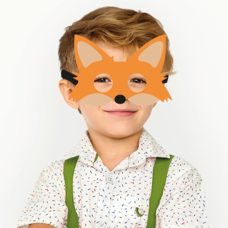 Filcna maska lisica, 1 kos