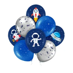 Sada balónov Vesmír 8 ks