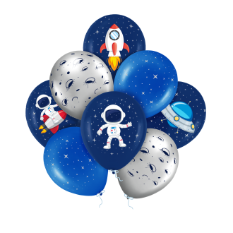 Komplet balonov Vesolje, 8 kosov