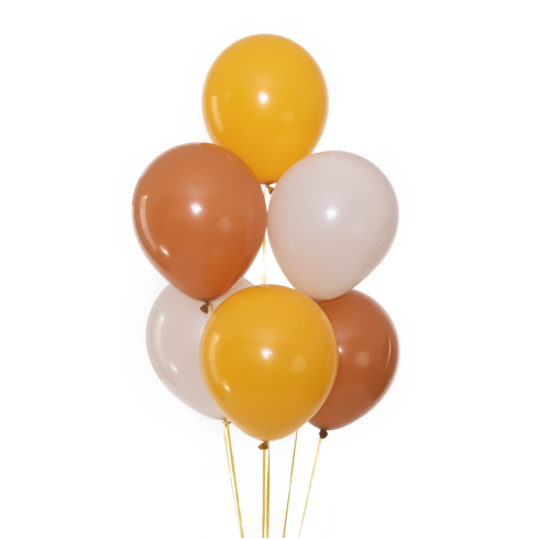 Sárga pasztell léggömbök, 30 cm, 100 darab Sárga pasztell léggömbök, 30 cm, 100 darab