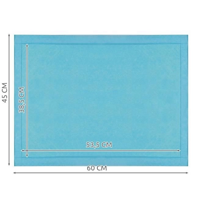 Hygienické absorpční podložky pro zvířata 60x45 cm, 50 ks