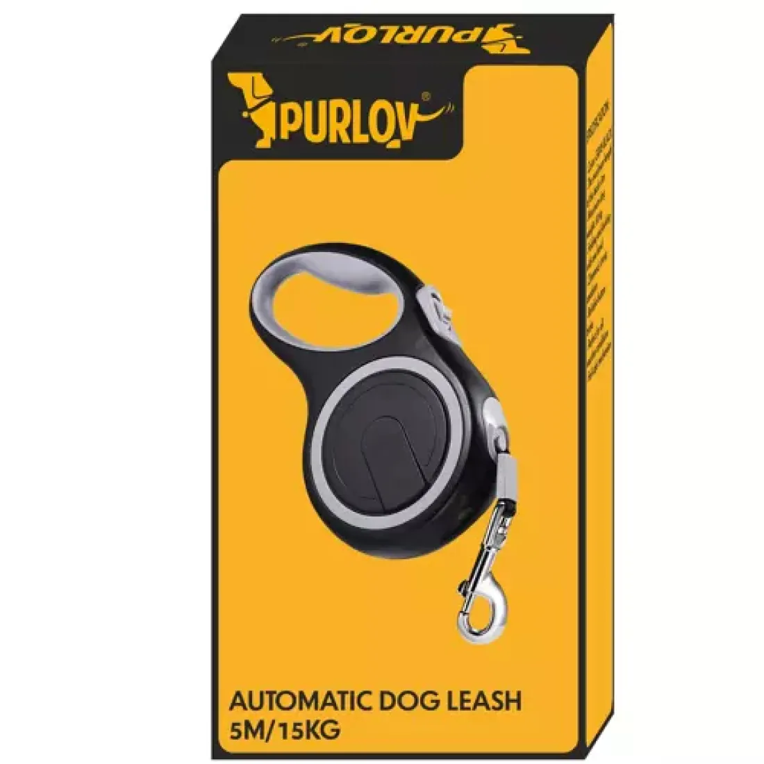 Samonavíjecí vodítko pro psy, 5 m, do 15 kg