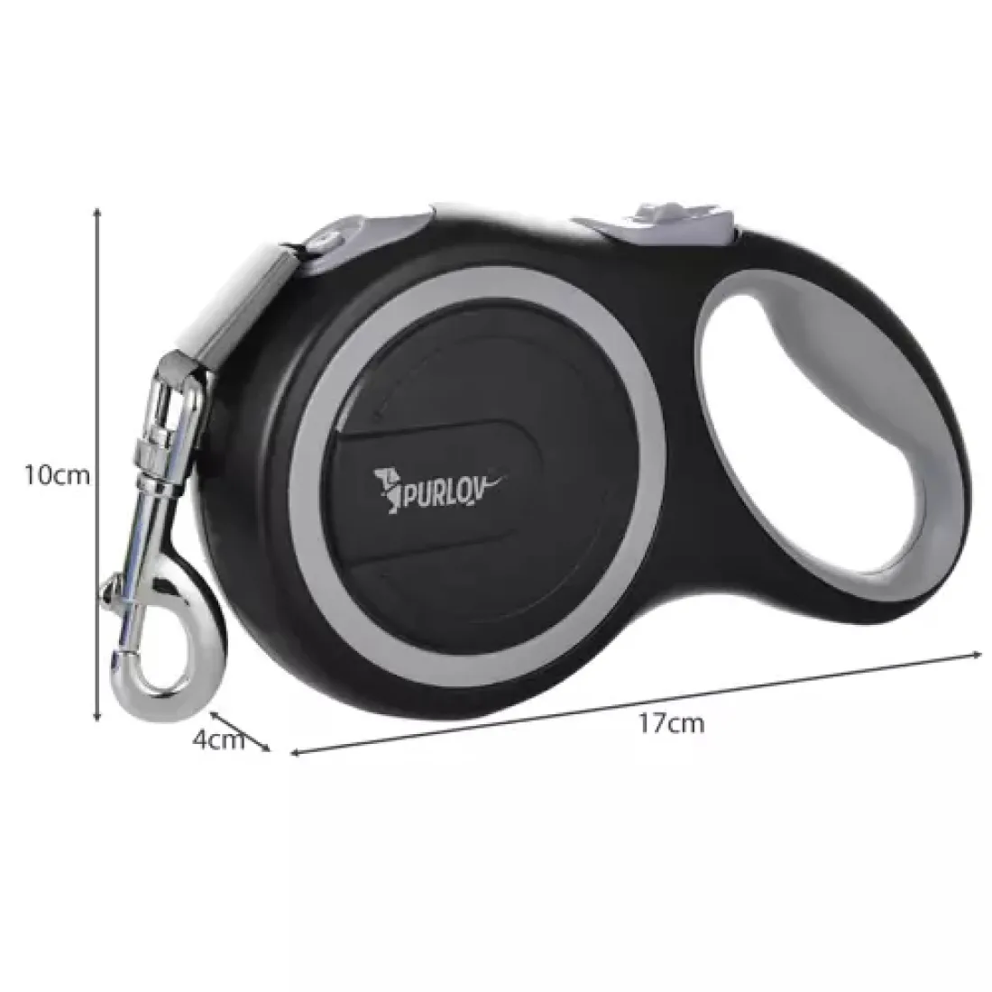 Samonavíjecí vodítko pro psy, 5 m, do 15 kg