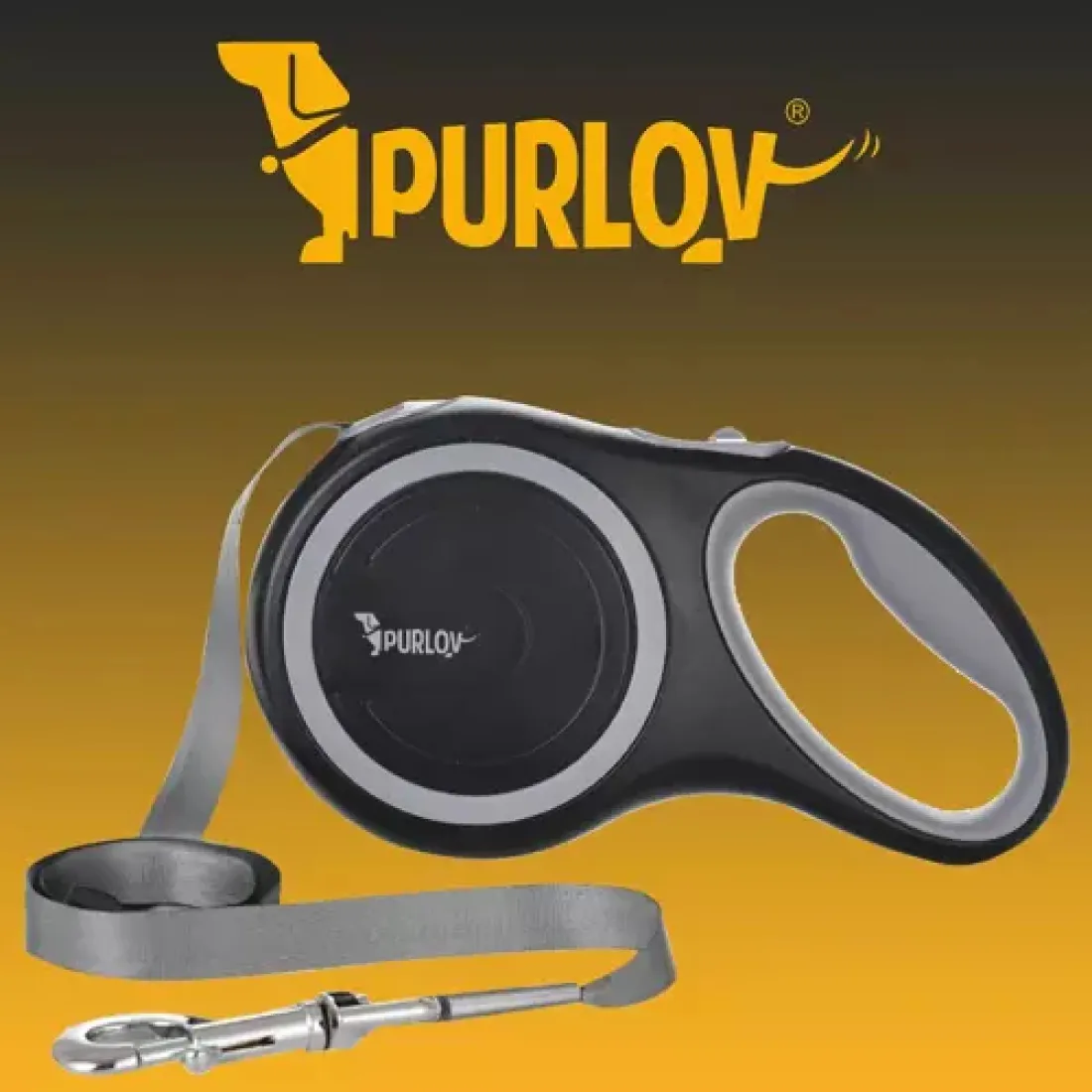 Samonavíjecí vodítko pro psy, 5 m, do 15 kg