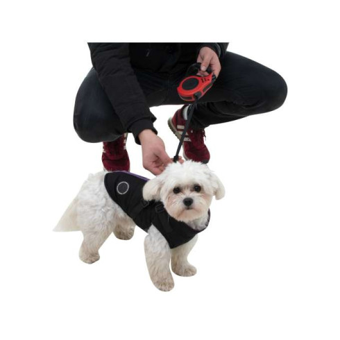 Vodítko Flexi 5 m/14 kg - červeno čierne