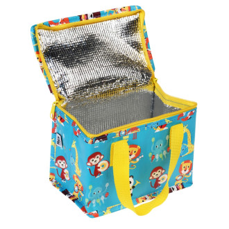 Chladiaca termotaška na desiatu - motív zvieratková kapela