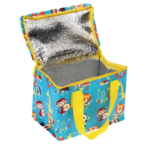 Chladící termotaška na svačinu - motiv zvířátková kapela