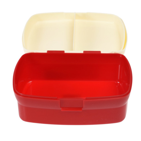 Svačinový box s motivem zvířátek s vyjímatelným podnosem