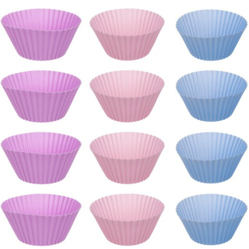 Forma na muffiny + 12 silikónových košíčkov 