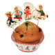 Košíčky na muffiny so zápichmi Vintage Kids - sada 48 ks
