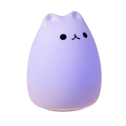 Nočná LED lampa - mačiatko