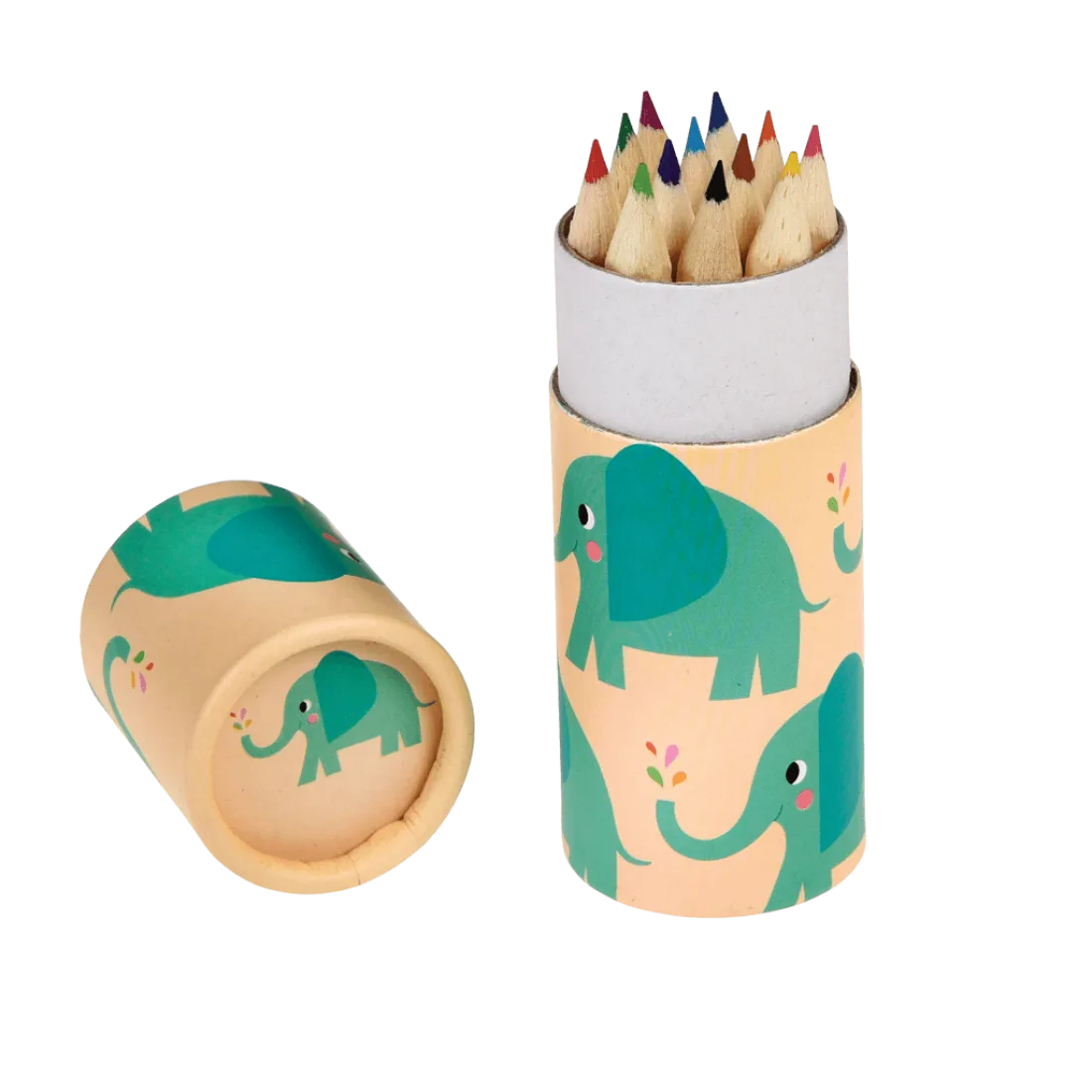 Pastelky v kartónovom puzdre so slonom 12 ks