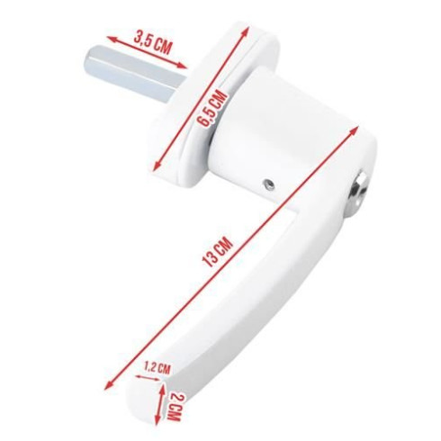 Uzamykateľná kľučka - univerzálna