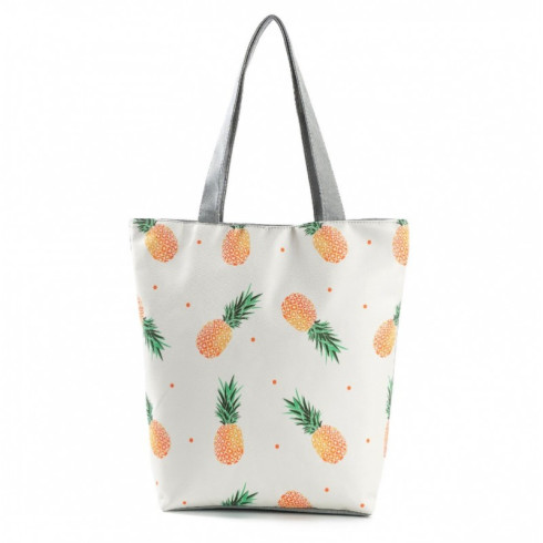 Velká plážová taška s potiskem Ananas