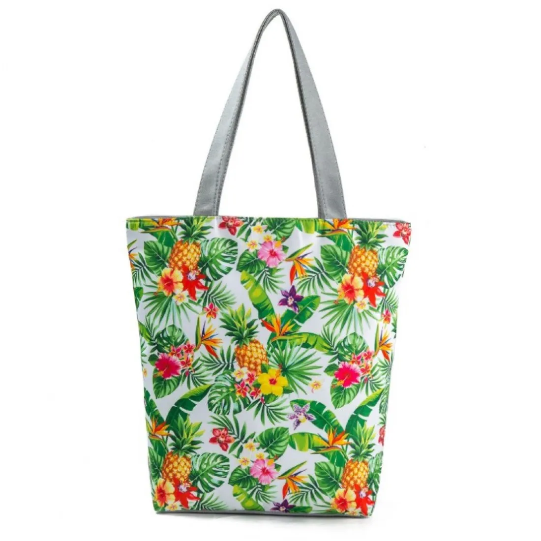 Velká plážová taška s potiskem Green