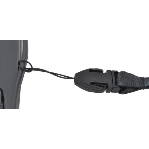 Vodeodolné púzdro na telefón - čierne