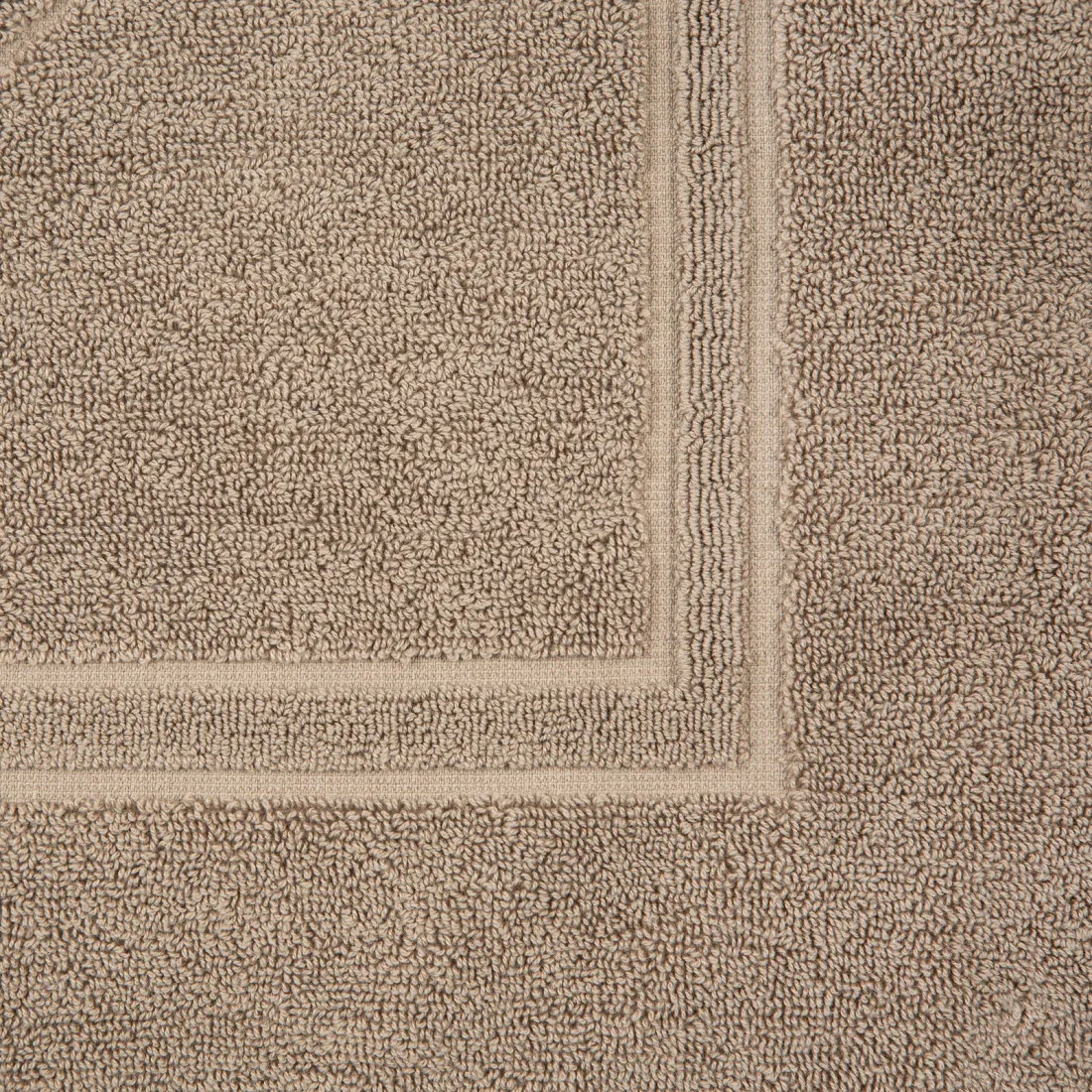 Kúpeľňový koberček Sammy z bavlny - bežový