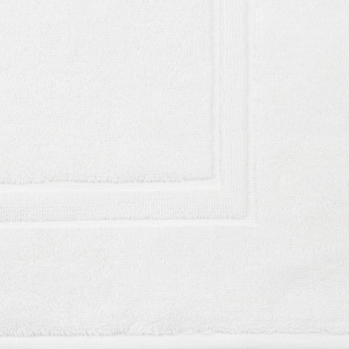 Koupelnový kobereček Sammy z bavlny - bílý