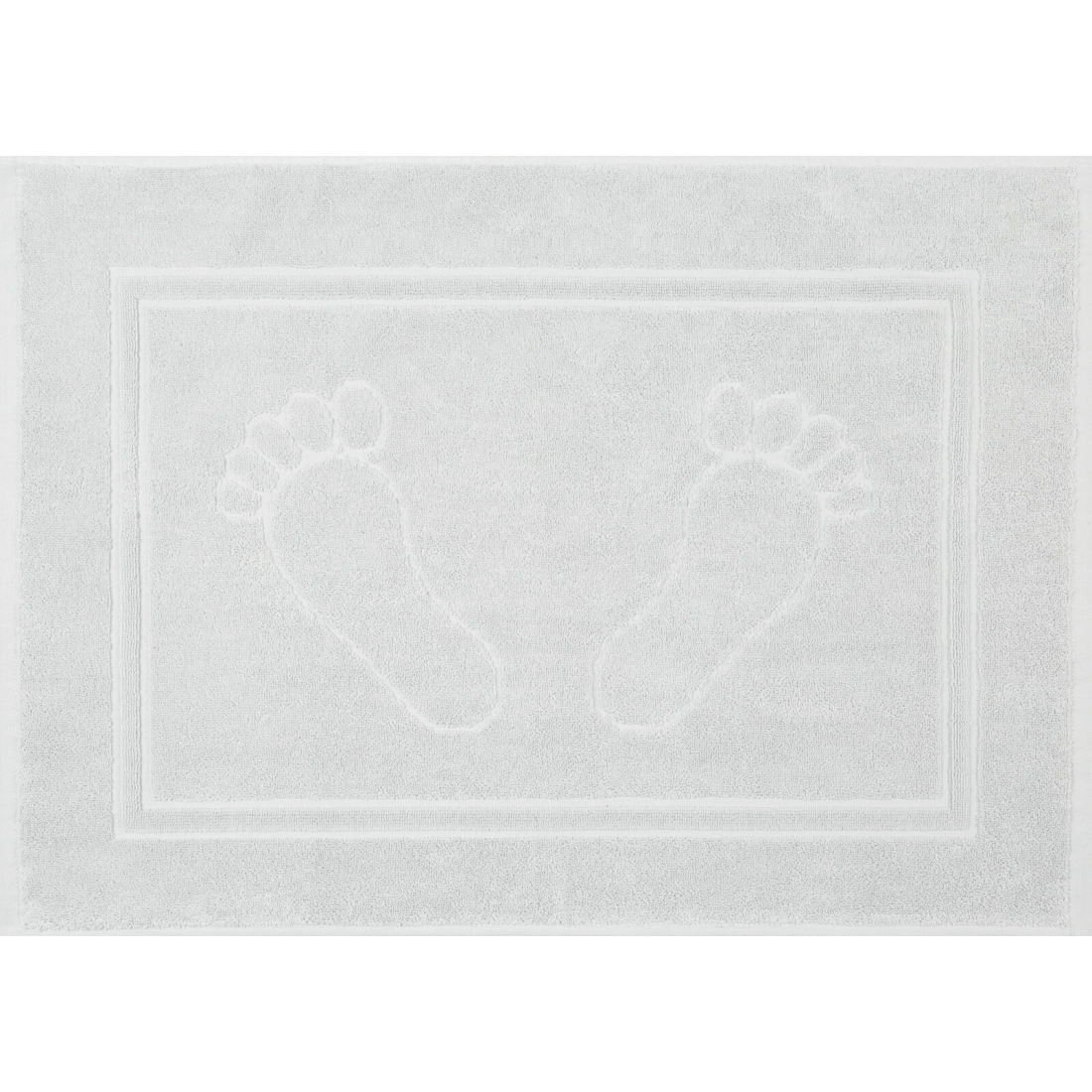 Kúpeľňový koberček Sammy z bavlny - šedý