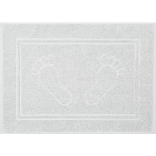 Kúpeľňový koberček Sammy z bavlny - šedý