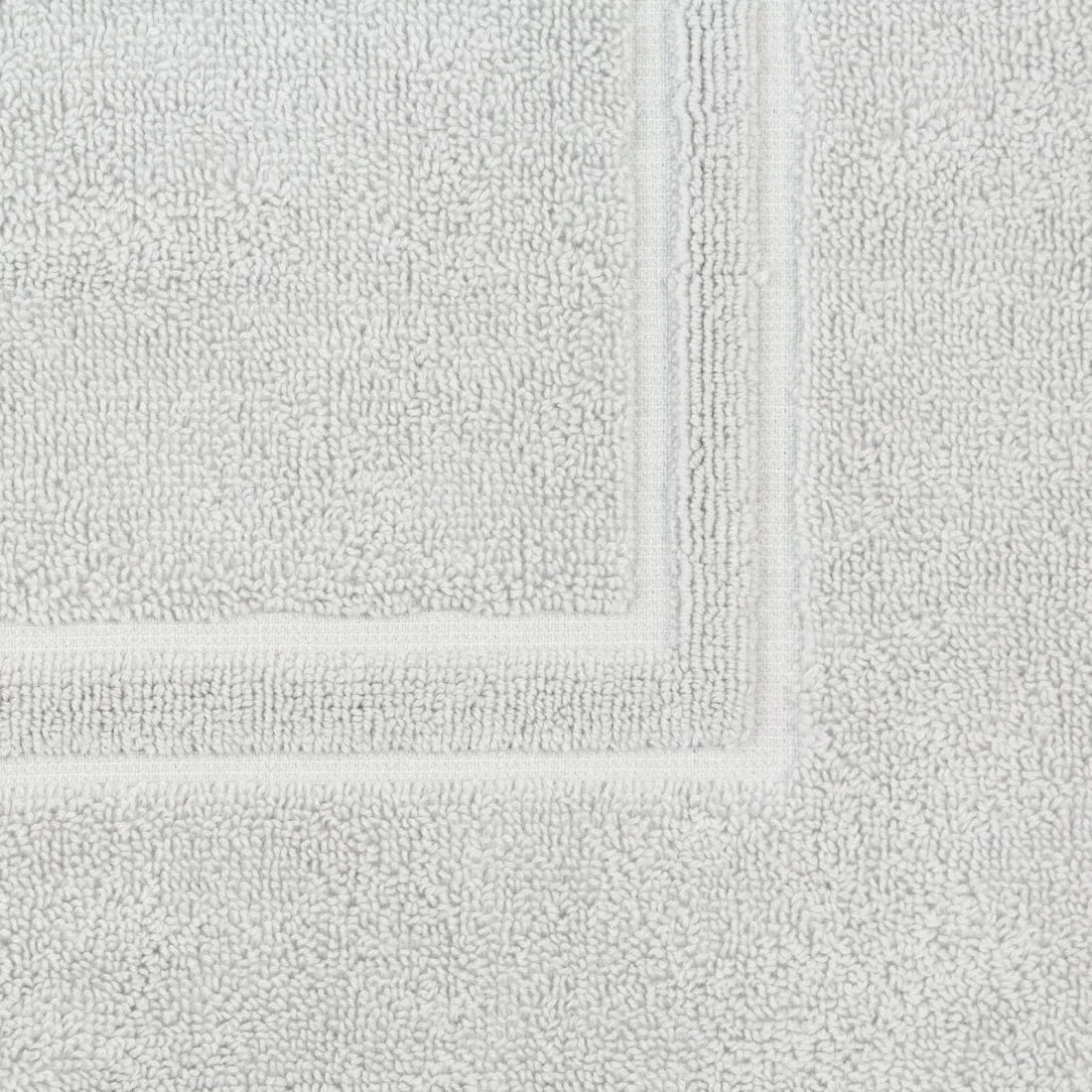 Kúpeľňový koberček Sammy z bavlny - šedý