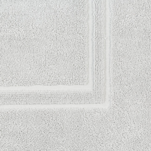 Kúpeľňový koberček Sammy z bavlny - šedý