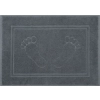 Kúpeľňový koberček Sammy z bavlny - tmavo šedý