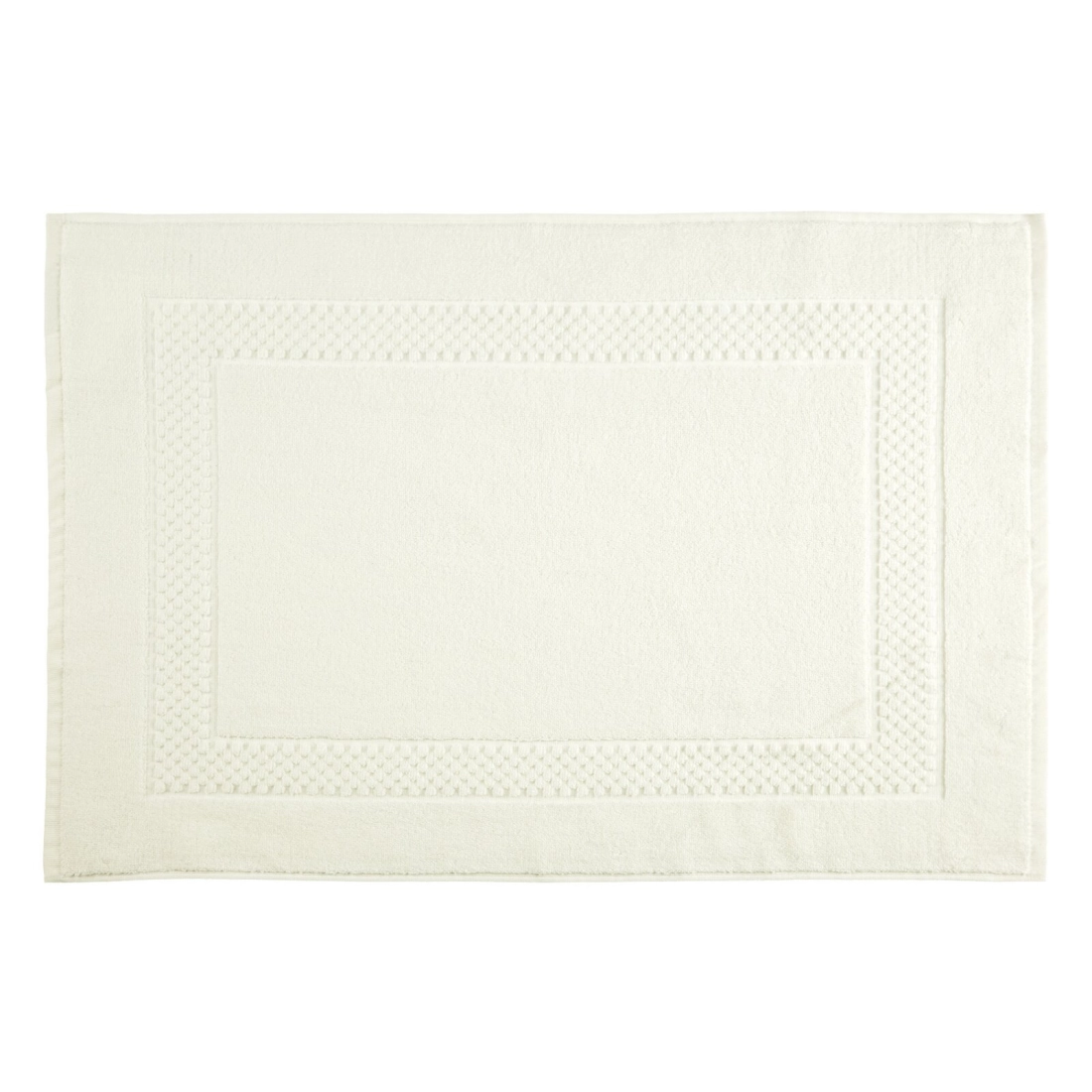 Kúpeľňový koberec bavlnený 50x70 cm - krémový