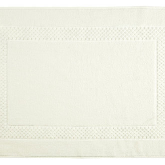 Kúpeľňový koberec bavlnený 50x70 cm - krémový