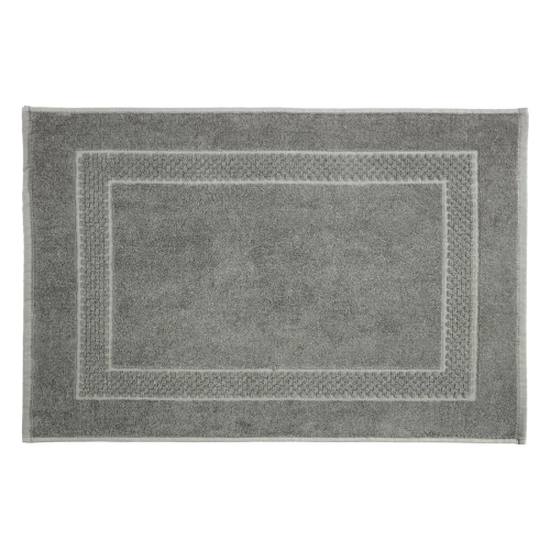 Kúpeľňový koberec bavlnený 50x70 cm - šedý