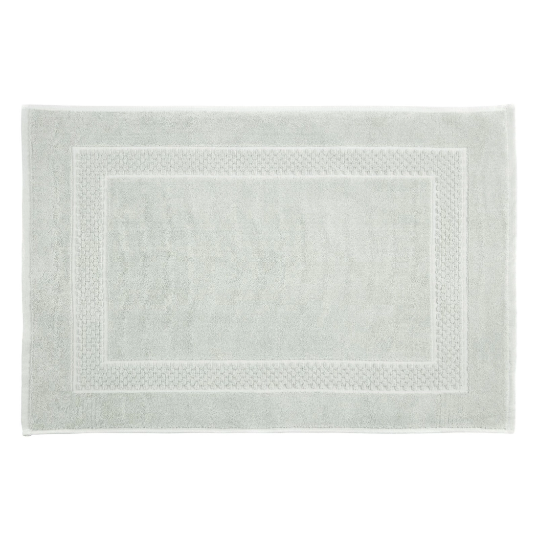 Koupelnový koberec bavlněný 50x70 cm - světle šedý
